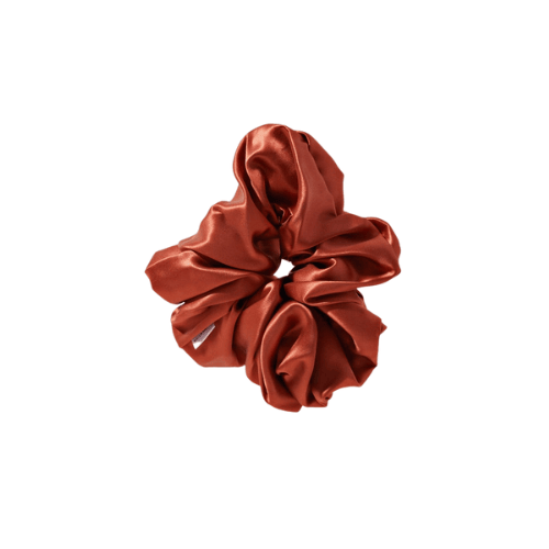Satin Silk Shine Scrunchies Multi-Color Hair Ties for Women Set
