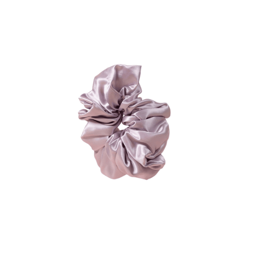 Satin Silk Shine Scrunchies Multi-Color Hair Ties for Women Set