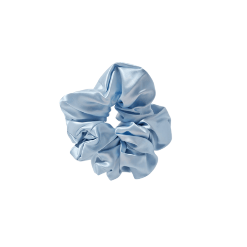Satin Silk Shine Scrunchies Multi-Color Hair Ties for Women Set