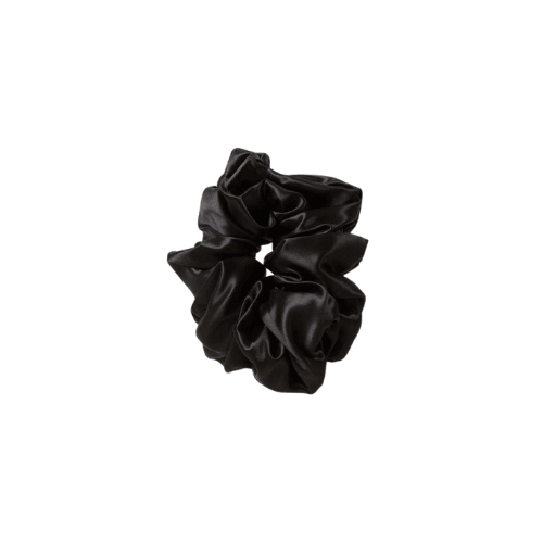 Satin Silk Shine Scrunchies Multi-Color Hair Ties for Women Set