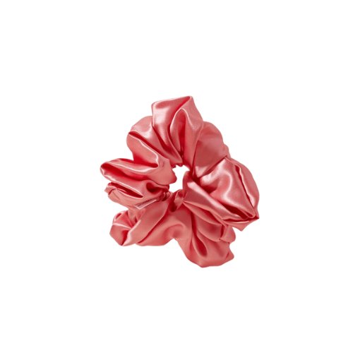 Satin Silk Shine Scrunchies Multi-Color Hair Ties for Women Set