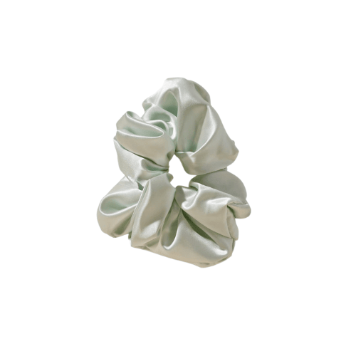 Satin Silk Shine Scrunchies Multi-Color Hair Ties for Women Set