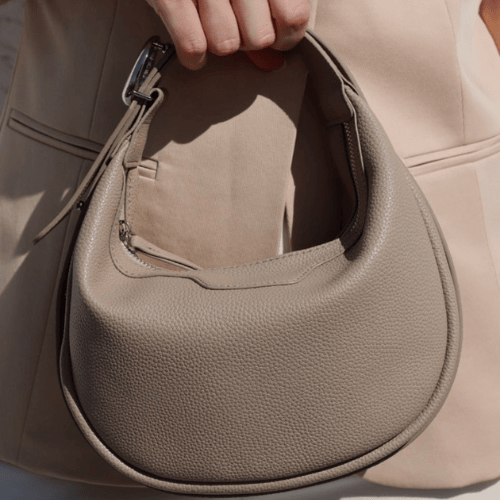Luxury UrbanEase Pebbled Leather Hobo Shoulder Bag